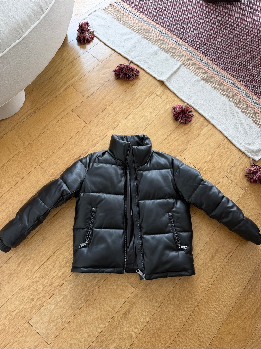 The Kooples Black Puffer Jacket